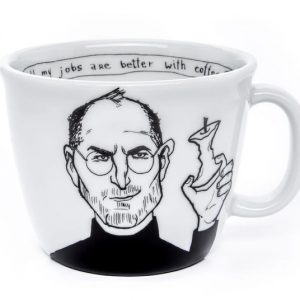 Skodelica Steve Jobs the apple man (PolonaPolona)